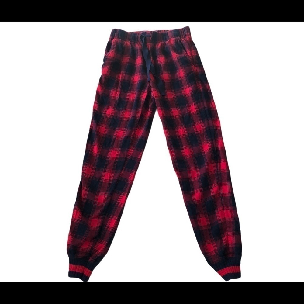 Aerie Buffalo Print Flannel Lounge Jogger Pant XS Cozy Lounge Fall Holiday